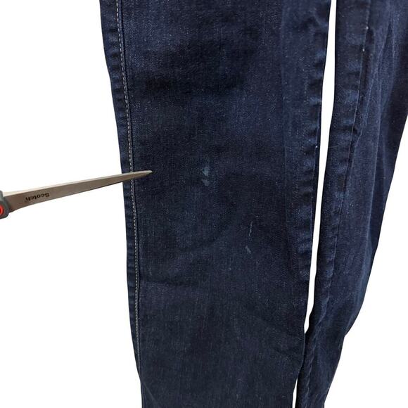 Hell Bunny Women's Bib Overalls Jeans Small Blue Stretch - Picture 9 of 16